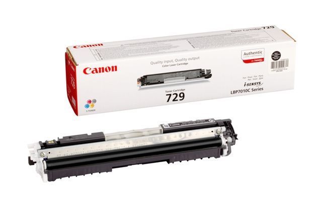 CANON CRG-729BK Siyah 1200 Sayfa Lazer Toner