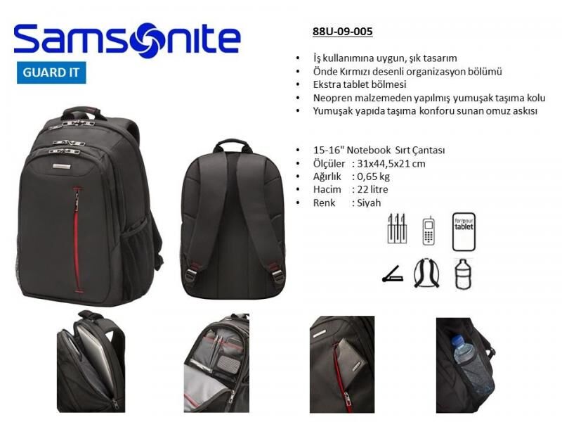 15-16'' Notebook Sırt Çantası