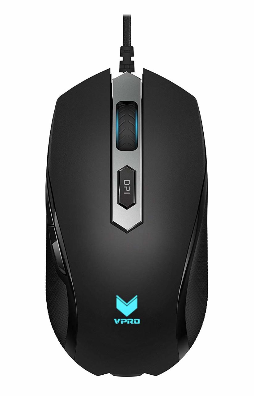 VPRO V210 Ayarlanabilir,Kablolu,3000DPI,Ergonomic Gaming Mouse