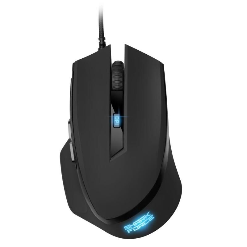 SHARKOON SHARKFORCE-BLACK Yüksek hassasiyet,Eşsiz tasarım Optik Mouse