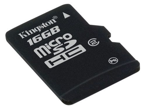 KINGSTON FLA 16GB SDHC MICRO SDC4-16GB