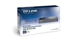 TP-LINK TL-SG1008PE 10/100/1000Mbps 8xPort %75 Güç Tasarruflu Masaüstü PoE Switch