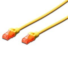 Digitus DK-1617-100/Y Cat 6 U/UTP 10m Sarı