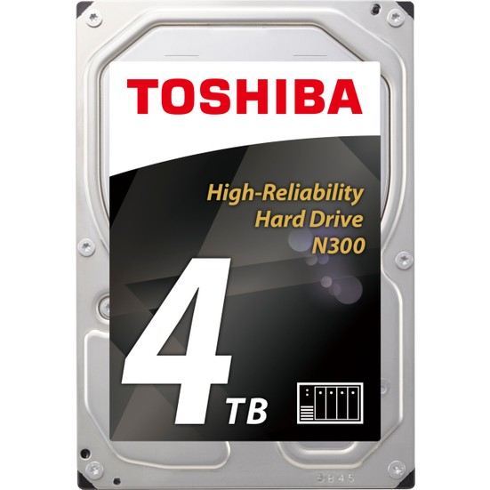 TOSHIBA HDWT140UZSVA 4TB S300 Sata 3.0 5400RPM 128MB  3.5'' Dahili Güvenlik Diski