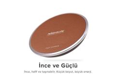 NILLKIN 6902048124790 Magic Disc3 10W Kahverengi Hızlı Şarj