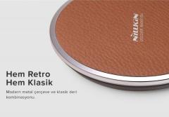 NILLKIN 6902048124790 Magic Disc3 10W Kahverengi Hızlı Şarj