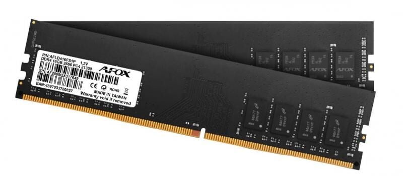 AFOX AFLD416FS1P DDR4 16GB 2666MHZ CL19 1.2V PC4-21300 Masaüstü Bellek