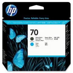HP No 70 Mat Siyah,Mavi Baskı Kafası C9404A