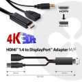 CLUB3D HDMI Display Port Çevirici Adaptör