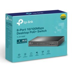 Tp-Link TL-SF1008P 8 Port 10/100 4 Port Poe Switch