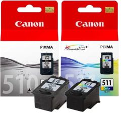 CANON PG510-CL511 Siyah ve Renkli Kartuş Seti