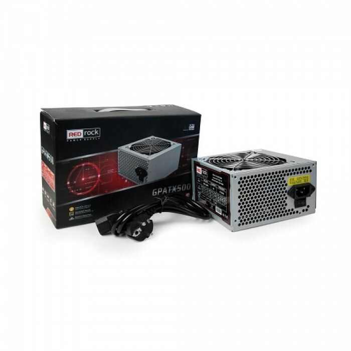 REDROCK GPATX500 500W Kutulu 12cm Fan 3xSata Güç Kaynağı