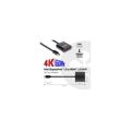 CLUB3D Mini DisplayPort 1.2 To HDMI 2.0 UHD Aktif Çevirici Adaptör CAC-2170