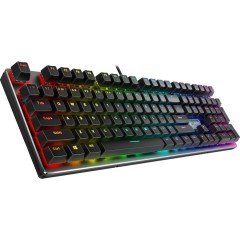 VPRO V700 RGB Alloy KBD Blue Switch Mekanik Oyuncu RGB Türkçe Klavye