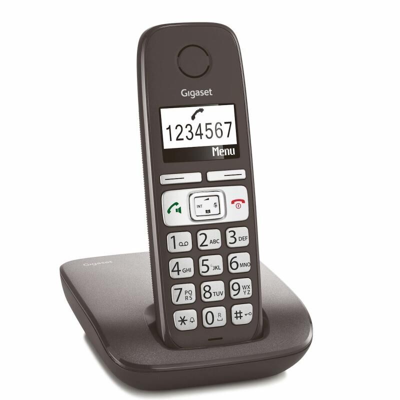 GIGASET 120 Rehber Caller ID Handsfree Dect Telefon E260-SIYAH