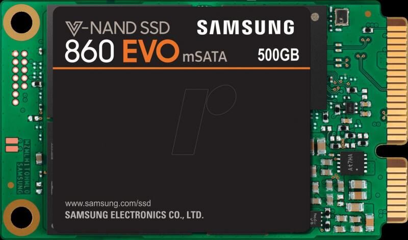 SAMSUNG MZ-M6E500BW 500GB 860 Evo Sata3 550/520 Flash SSD