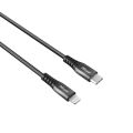 TRUST 23766 KEYLA STRONG USB-C LIGHTNING KABLO