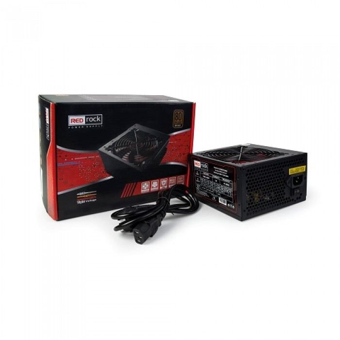 REDROCK GP80PATX800 800W 12cm Kırmızı Fan 7xSata Güç Kaynağı