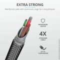 TRUST 23572 Keyla Extra-Strong 3-In-1 USB KABLO 1M