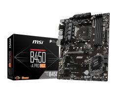 MSI B450-A Pro Max AM4 Ryzen DDR4 Vga Dvi-D Hdmi