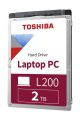 TOSHIBA HDWL120UZSVA 2TB Sata 3.0 5400RPM 128MB 2.5'' Dahili Notebook Diski