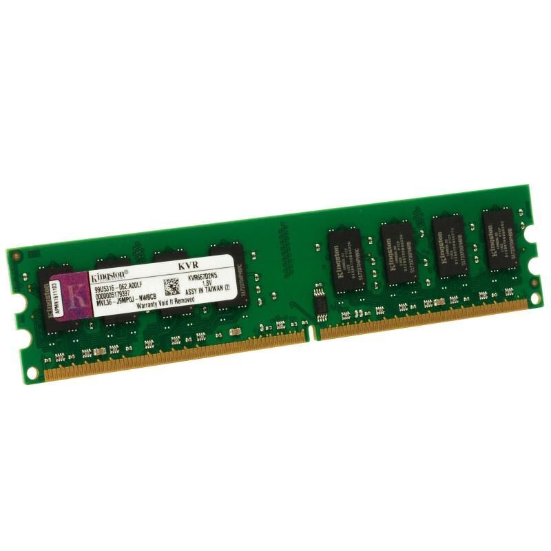 KINGSTON 1GB 667MHz DDR2 Value PC Kutusuz RAM