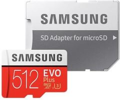 SAMSUNG MB-MC512GA-EU 512GB Evo Plus 100MB Class 10 Micro SD