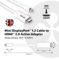 CLUB3D 3 Metre 4K Mini DisplayPort HDMI Kablo CAC-1173