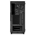 SHARKOON Belirgin Şekiller, Etkileyici Renkler Midi Tower Kasa AI7000GLASS-BLACK