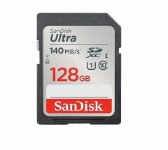 SANDISK SDSDUNB-128G-GN6IN Ultra UHS I 128GB SD Card 140MB/s