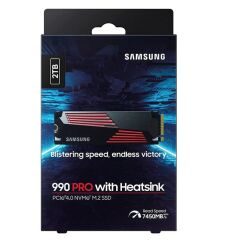 Samsung 990 Pro 2TB M.2 NVMe SSD (7450-6900MB/s)