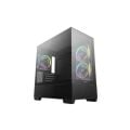 DEEPCOOL CG380-3F MicroATX Kasa Siyah