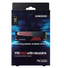 Samsung 990 Pro 1TB M.2 NVMe SSD (7450-6900MB/s)