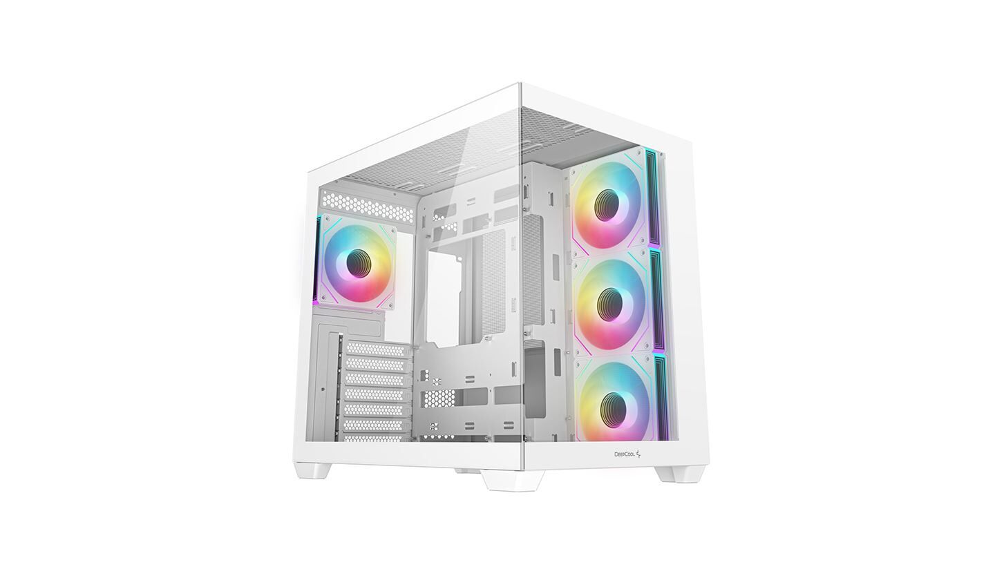 DEEPCOOL CG530-4F-WH Mid-Tower Kasa Beyaz