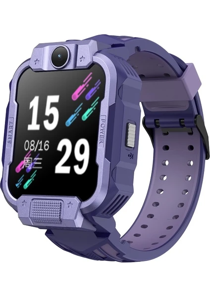 Philips F1 Max Çift Kameralı Akıllı Çocuk Saati (Resmi Distribütör Garantili) Mor