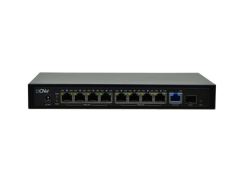 CNET CSH800FP 8 Port Full Gigabit, 1x Gigabit RJ45 Uplink , 1x SFP 96W PoE Switch
