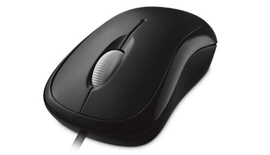MOU MS COMPACT OPTICAL MOUSE Black