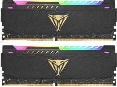 PATRIOT PVSR416G360C0K 16GB 8GBx2 3600MHz DDR4 VIPER DUAL RGB BLACK Gaming Masaüstü Ram