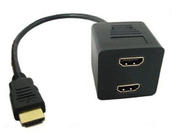 QPORT 2 PORT HDMI ÇOKLAYICI ADAPTOR - SPLITTER Q-HF2X