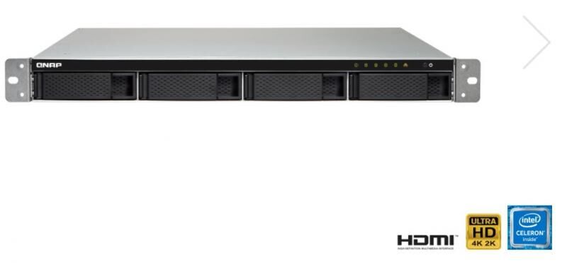 QNAP TS-453BU-RP-4G 4 Yuvalı NAS ÜNİTESİ