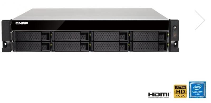 QNAP TS-853BU-RP-4G 8 Yuvalı NAS ÜNİTESİ