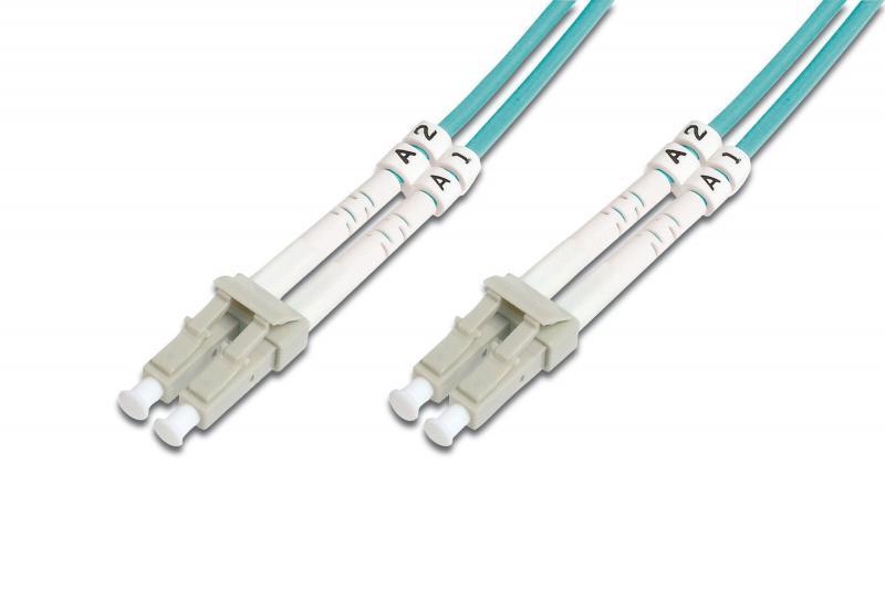 BEEK LC-LC Fiber Optik Patch Kablo, 15 metre, Multimode, Duplex, 50/125, OM3 BC-2533-15-3