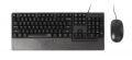 RAPOO 19167 NX2000 USB Kablolu Ergonomik Q Türkçe Klavye ile Optik Mouse Set