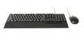 RAPOO 19167 NX2000 USB Kablolu Ergonomik Q Türkçe Klavye ile Optik Mouse Set