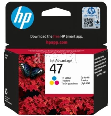 HP 6ZD61A NO 47 RENKLI KARTUS