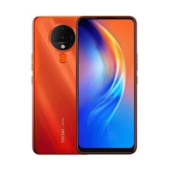 TECNO SPARK6-128-ORANGE 16MP SPARK6 KE7 4GB/128GB 6.8'' TURUNCU