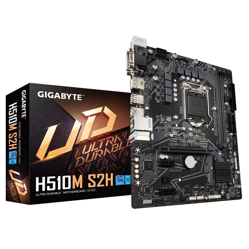 GIGABYTE H510M-S2H MAB INTEL H510 1200 DDR4 3200MHZ DVI-D