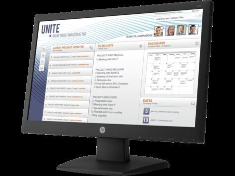 HP 18.5'' 1366x768 5ms 60Hz VGA Siyah LED Monitör V5J61AA