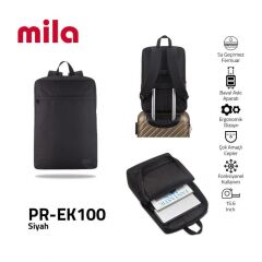 CLASSONE PR-EK100 Mila  15.6 inch Uyumlu Mila serisi Macbook Laptop Sırt Çanta.