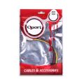 QPORT Sata Power Kasa İçi Güç Kablosu Q-SP7